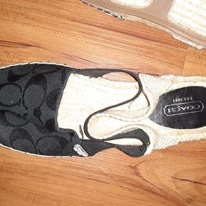 Coach slip on shoes